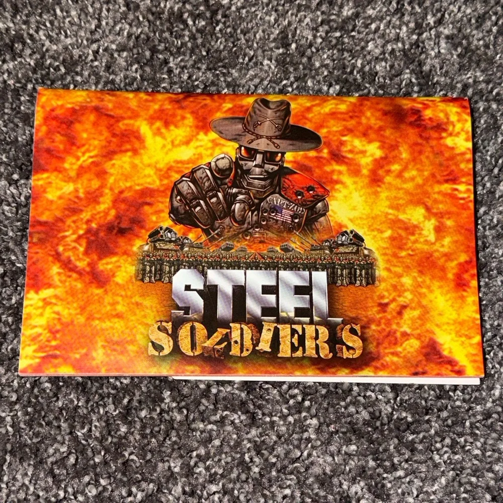 Steel Soldiers PC Video Game Rated T For Teen Vintage Classic Used Pre Owned ESR